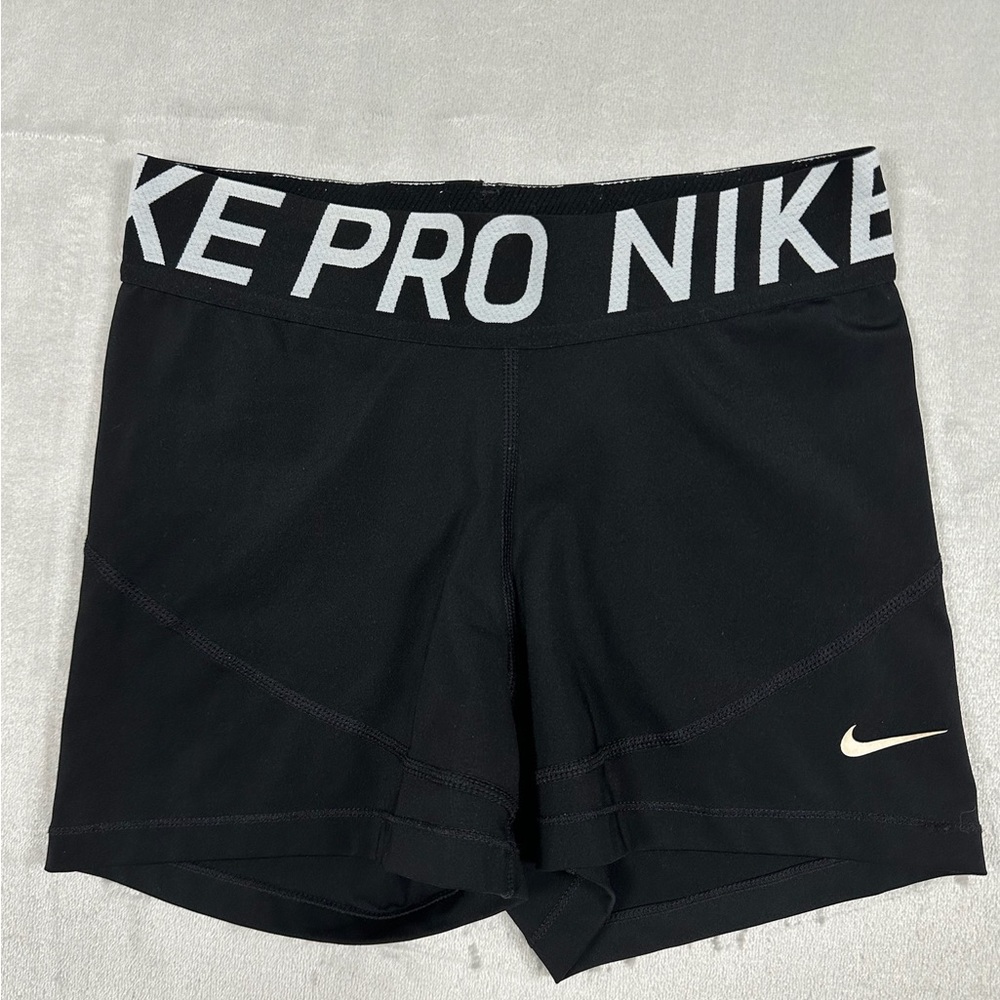 Nike Women's Black Pro Athletic Shorts